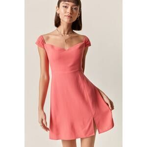 Sohvi Sweetheart Mini Dress Pink Women's Large NWT